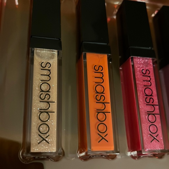 Smashbox five full size lip shine limited Edition set new in box - Picture 2 of 4